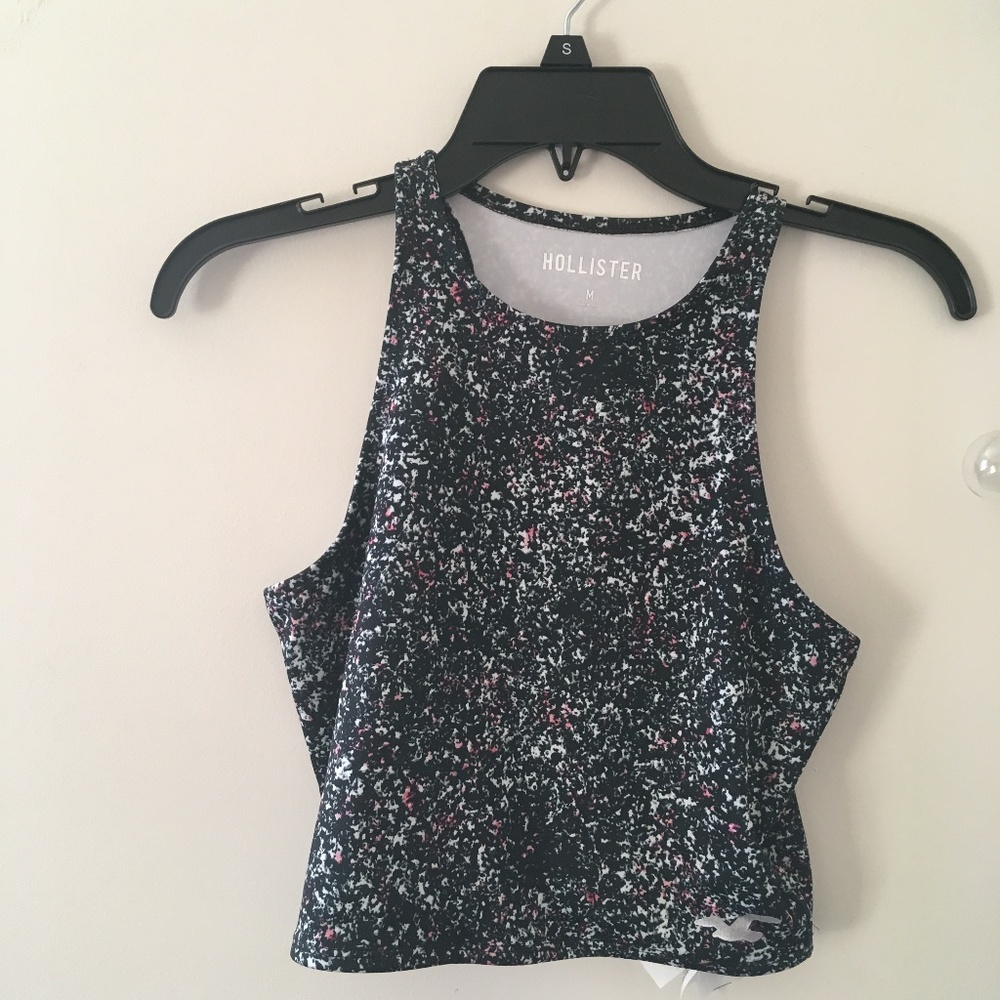 Cropped work out top